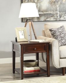 ACME Malachi End Table in Walnut 80255