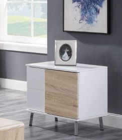 ACME Verux End Table, White High Gloss 84932