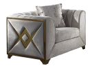Velencia Modern Style Chair in Cream