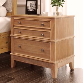 Hazel 3-Drawer Hazel 3-Drawer Side Table for Living Room, Hallway, Entryway(Old SKU:WF195778AAD)