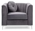 Glory Furniture Delray G790A-C Chair , GRAY