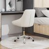 Modern velvet fabric with chrome legs living room furniture dining chair, soft and comfortable, lift adjustment, free movement convenient