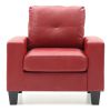 Glory Furniture Newbury G465A-C Newbury Club Chair , RED