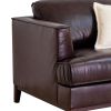 Aspen Brown Top Grain Leather Chair