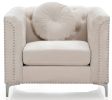 Glory Furniture Pompano G898A-C Chair , IVORY