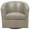 Champagne Swivel Armchair